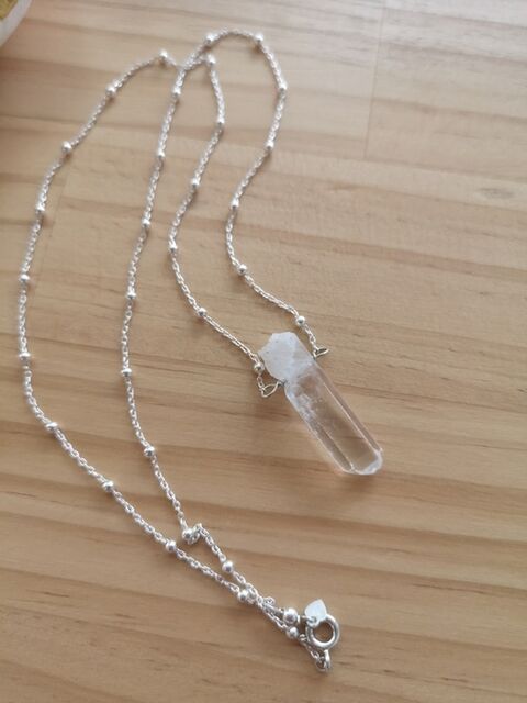 Clear Quartz point Pendant