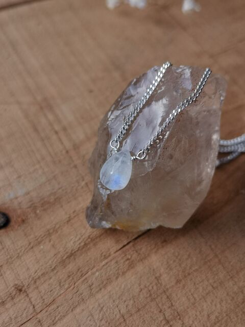 Mini Moonstone Pendant