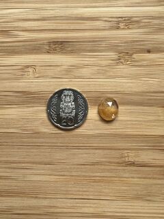 Rose cut Yellow Aventurine