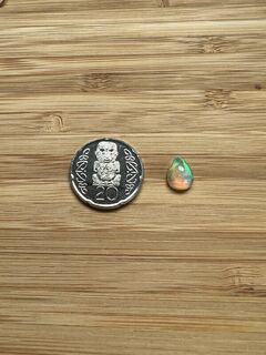 Pear Ethiopian Opal Cabochon