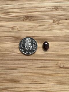 Oval Black Ethiopian Opal cabochons - Small