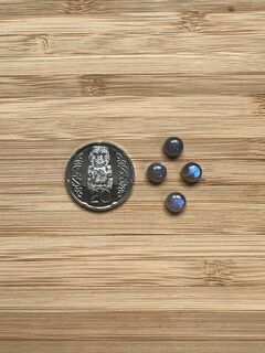 Mini Labradorite cabochons
