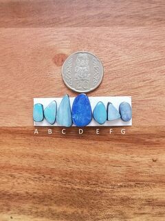 Freeform Australian Opal Doublets - Lot 2